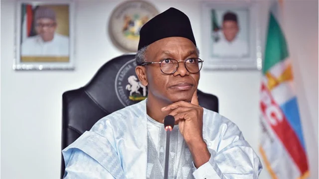 Former Kaduna State Governor Nasir El-Rufai amid ongoing court proceedings over alleged financial misconduct.