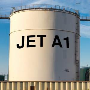 Nigerian airline aircraft affected by high Jet A1 aviation fuel costs and supply challenges.