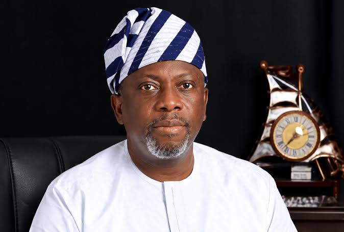 Oyo State Governor Seyi Makinde with his former Chief of Staff, Segun Ogunwuyi.